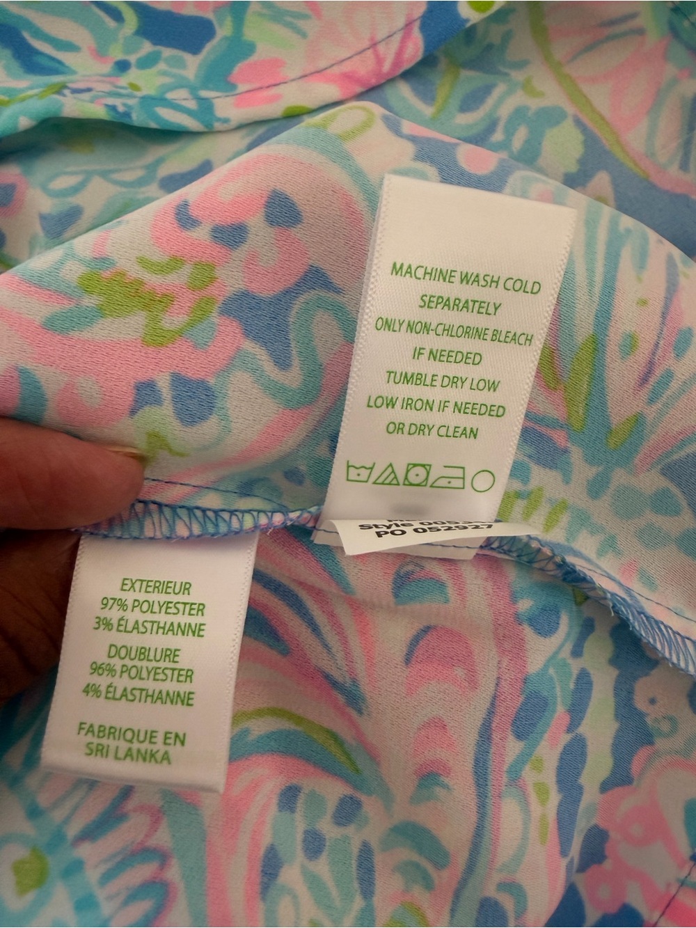 Lilly Pulitzer Masey Short Sleeve Paisley Ruffle-Hem Romper Dress Size 2 - Picture 9 of 10
